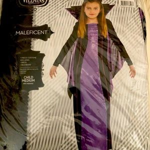 Child’s Maleficent costume.
